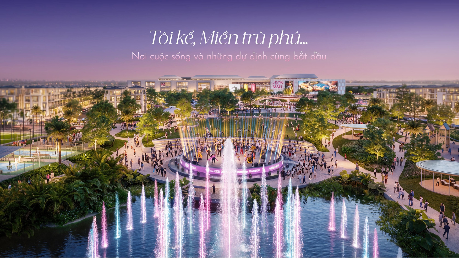 Tôi kể, Miền trù phú... Nơi cuộc sống và những dự định cùng bắt đầu
