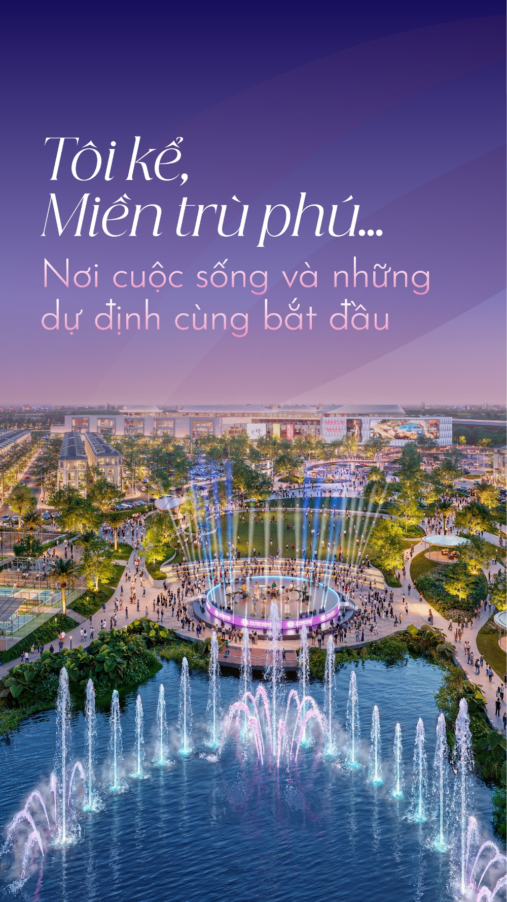 Tôi kể, Miền trù phú... Nơi cuộc sống và những dự định cùng bắt đầu