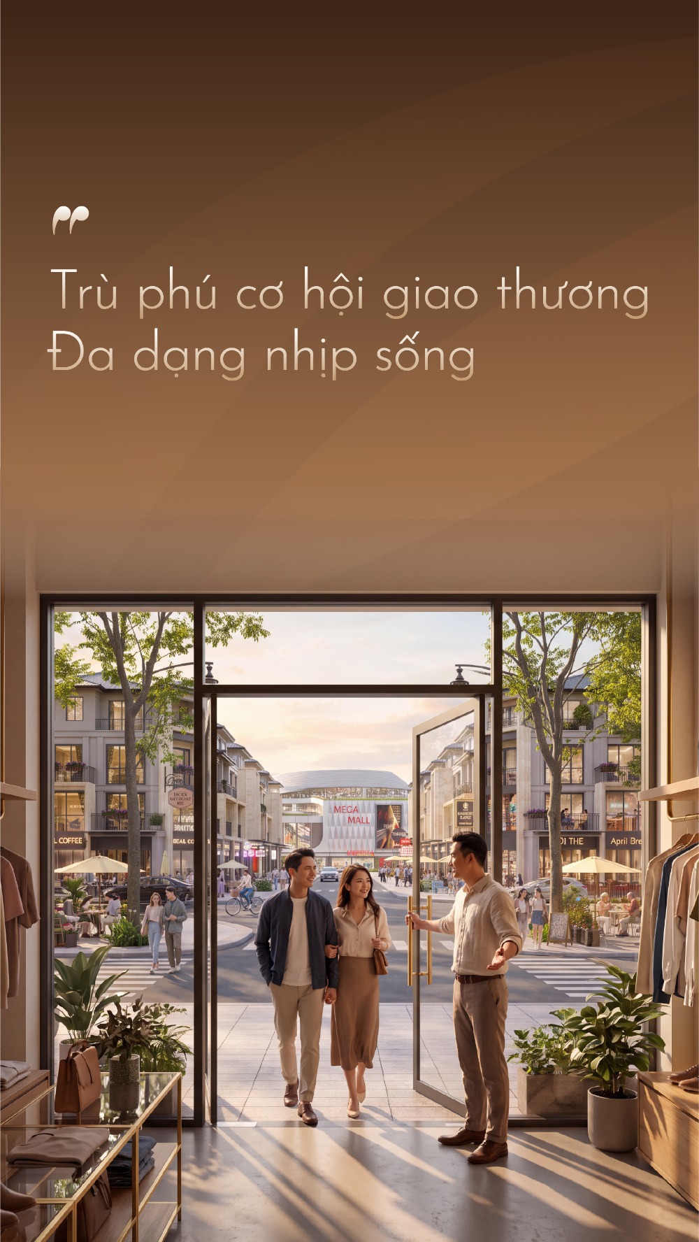 Trù phú cơ hội giao thương. Đa dạng nhịp sống