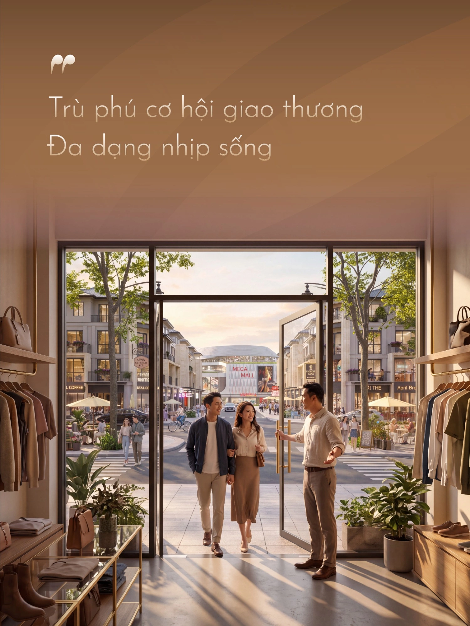 Trù phú cơ hội giao thương. Đa dạng nhịp sống